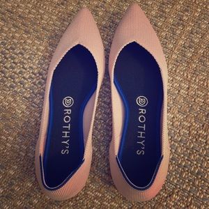 Rothy’s the Point Light Pink 8